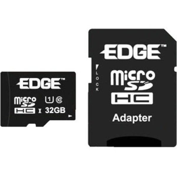 Edge Memory 32Gb Microsdhc Class 10 (Uhs-I U1) Memory Card W/ Adapter PE247959